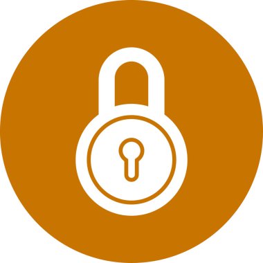 ikon vektör illüstrasyonunu kilitle