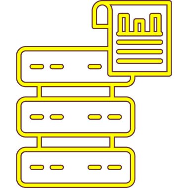 Veritabanı Sunucusu. Web simgesi