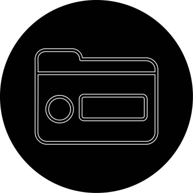 Kredi kartı simgesi, vektör illüstrasyonu