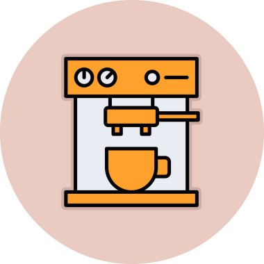 Kahve fincanı. Basit tasarım