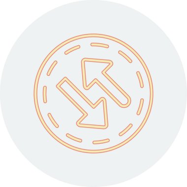 Taslak biçiminde kripto para madencilik simgesi