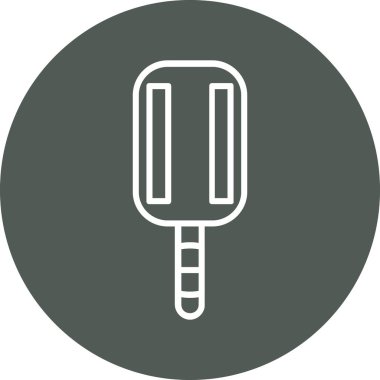 Modern b 'nin vektör illüstrasyonu eksik simgesi