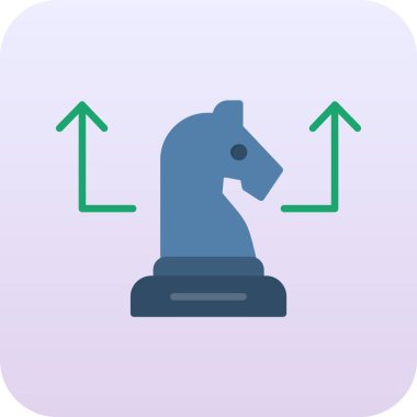 at simgesi vektör illüstrasyonu