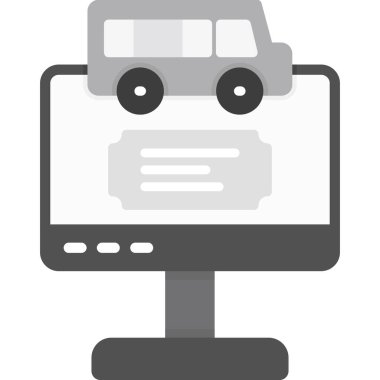 servis simgesi vektör illüstrasyonu