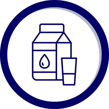 Yağ kutusu. Web simgesi basit illüstrasyon