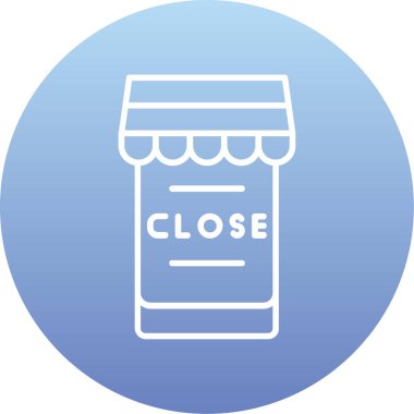 Alışveriş. Web simgesi basit illüstrasyon