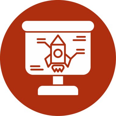 Bilgisayar simgesi. vektör illüstrasyonu