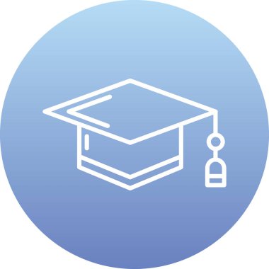 Modern eğitim ikonunun vektör illüstrasyonu