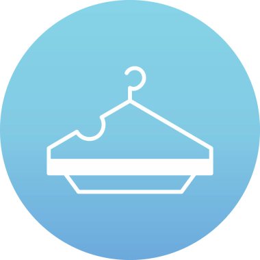 Askı simgesinin vektör illüstrasyonu