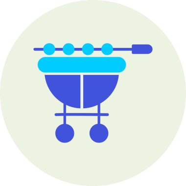 Gıda simgesinin vektör illüstrasyonu