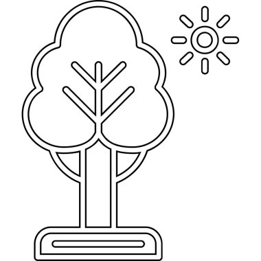 Ağaç ağacı orman simgesi