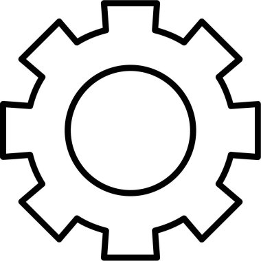 dişli ayarları simgesi, özet biçimi