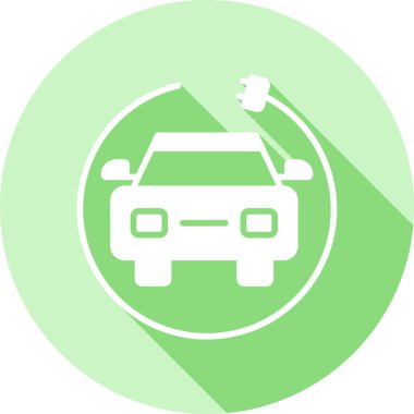 elektrik dolgu simgesi, vektör illüstrasyonu