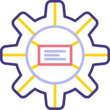 Ayarlama. Web simgesi basit illüstrasyon