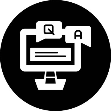 bilgisayar simgesi vektör illüstrasyonu