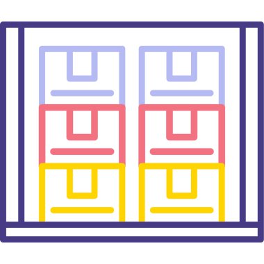 Modern b 'nin vektör illüstrasyonu eksik simgesi