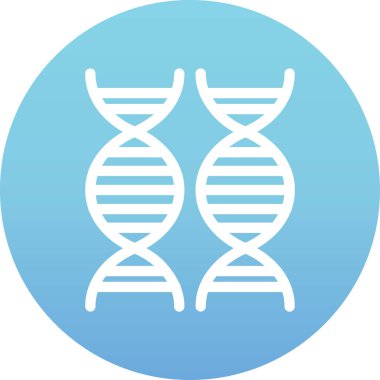 DNA simgesi vektör illüstrasyonu