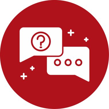 Moda biçimi izole edilmiş arkaplanda soru simgesi