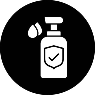 şişe simgesi vektör illüstrasyonu