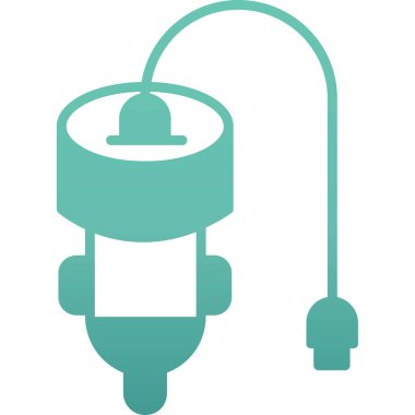 Dolgu simgesi vektör illüstrasyonu