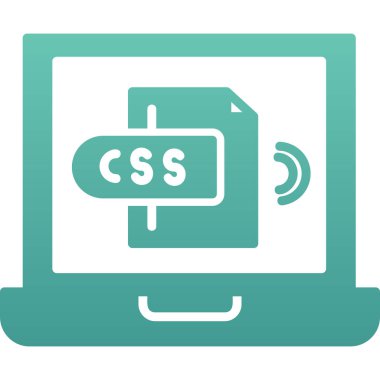 Tarayıcı web geliştirme simgesi doldurulmuş ana hatlar biçiminde