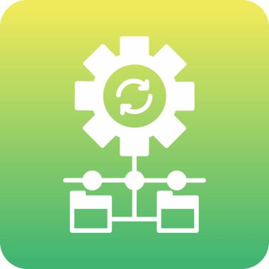 Vektör ayarı Simge illüstrasyonu