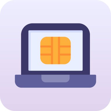 cep telefonu simgesi. düz dizayn