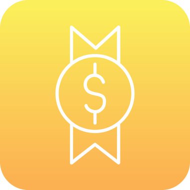 Dolar simgesi vektör illüstrasyonu