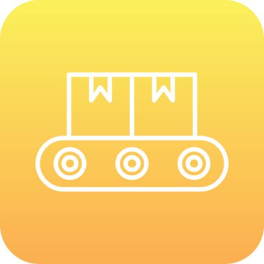 Modern bir simgenin vektör illüstrasyonu