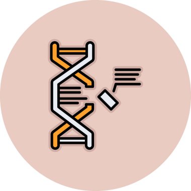 DNA molekülü. Basit tasarım