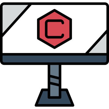 Modern b 'nin vektör illüstrasyonu eksik simgesi