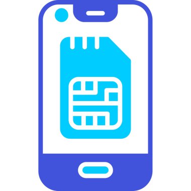 Akıllı telefon. Web simgesi basit tasarım