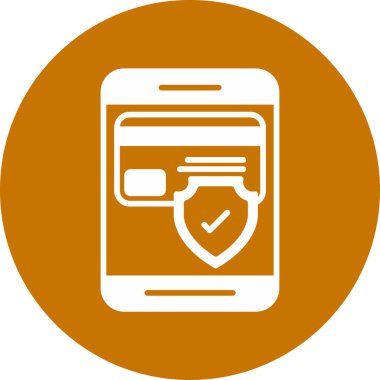 Mobil bankacılık. Basit resimleme