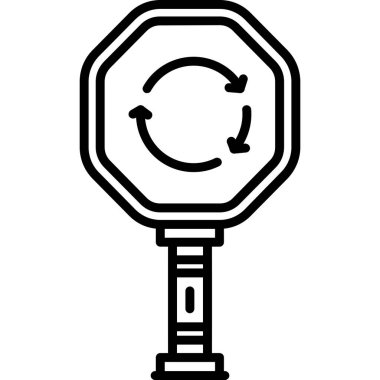 seo modern simgesinin vektör illüstrasyonu