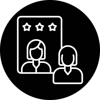 seo modern simgesinin vektör illüstrasyonu