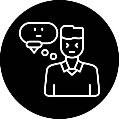 konuşma kabarcığı vektör çizimi