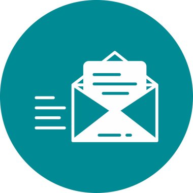 E- posta simgesi vektör illüstrasyonu