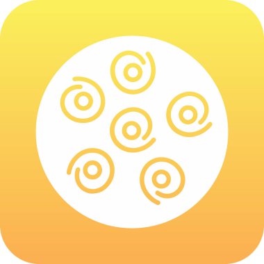 Gıda Web ikonu vektör illüstrasyonu