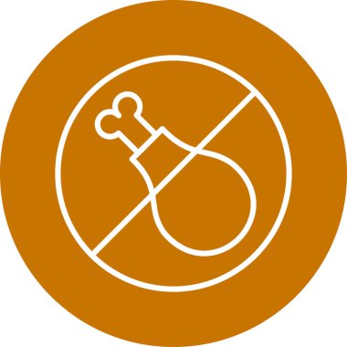 Gıda simgesinin vektör illüstrasyonu