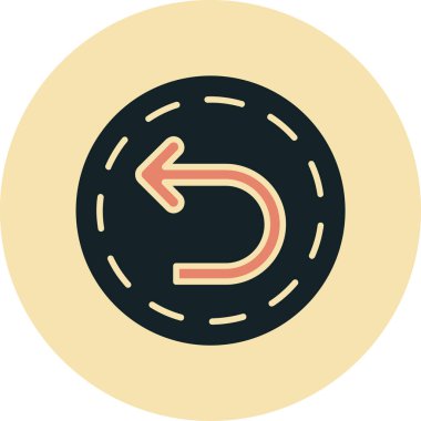 Para sikkesi simgesi doldurulmuş ana hatlar biçiminde