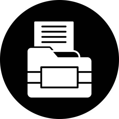 Dosya. Web simgesi basit illüstrasyon