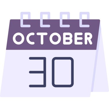 Takvim simgesi tasarımı, vektör illüstrasyonu