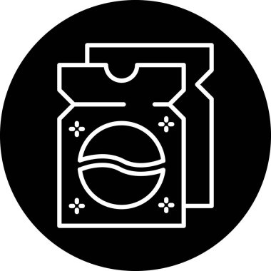 Bir kahve makinesinin vektör çizimi