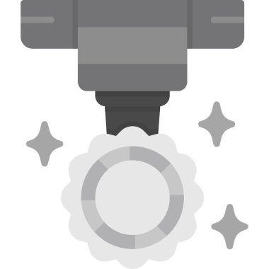 - Kamera. Web simgesi vektör illüstrasyonu.