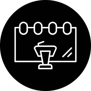 seo modern simgesinin vektör illüstrasyonu