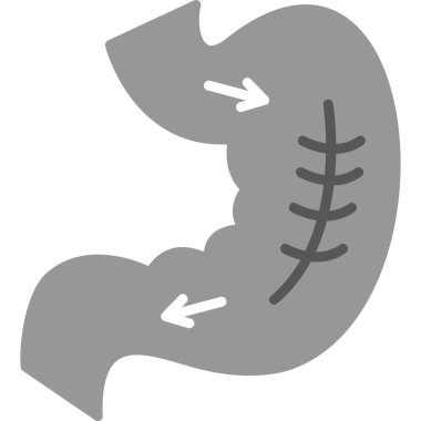 İnsan omurga organı ikonu. Beyaz arkaplanda izole edilmiş web tasarımı için insan organı ikonu