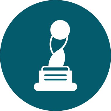 Modern simgenin vektör illüstrasyonu