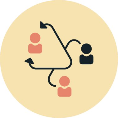 Düz Vektör Simgesini Paylaş