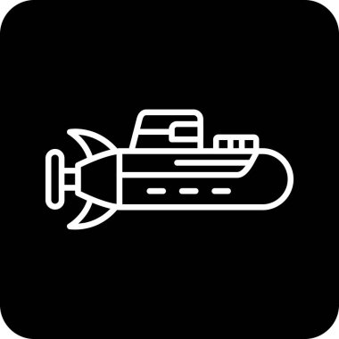 Gemi. Web simgesi basit tasarım