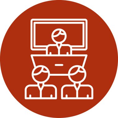 iş simgesi vektör illüstrasyonu